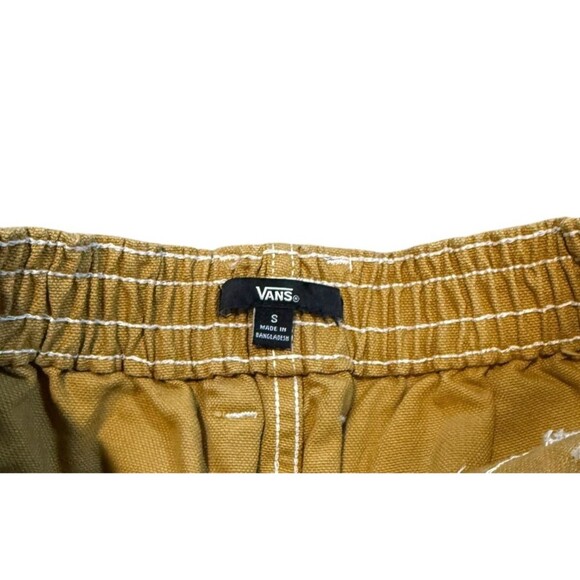 Vans Pants Womens Size Small Canvas Sidewalk Pant Cargo Loose Baggy Twill-Skater - Picture 2 of 10